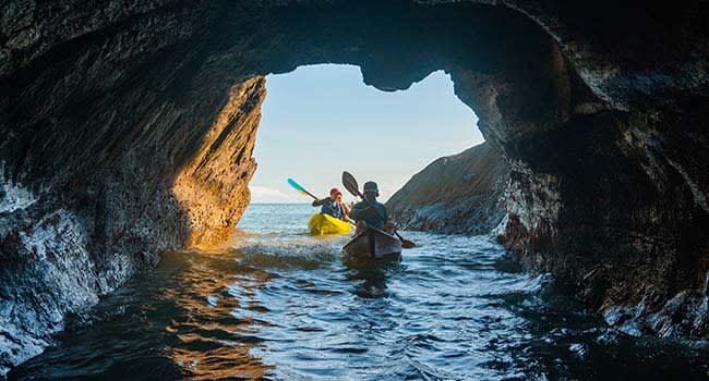 Kayaking tour, Great Barrier Reef