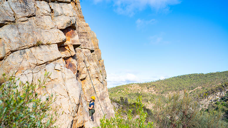 Rock Climbing, Abseiling & Zipline Adventure - Adelaide