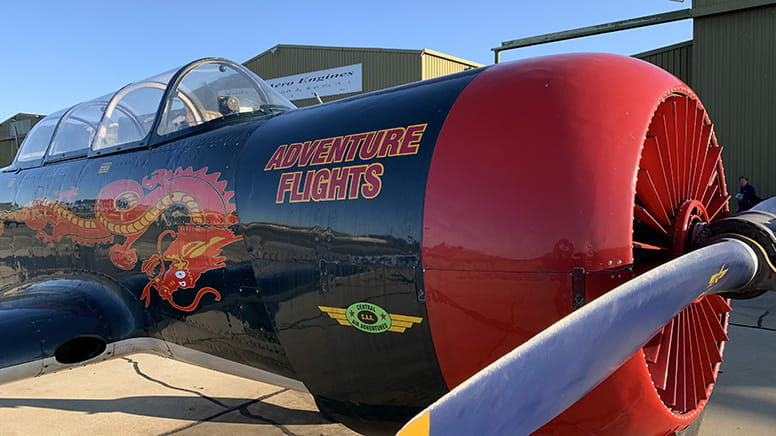 Warbird Aerobatic Flight, 35 Minutes - Gippsland