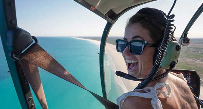 Broome: Helicopter Flight