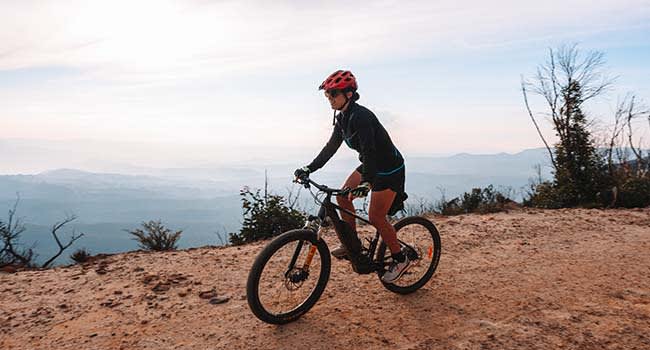 Swap leg day for mountain biking