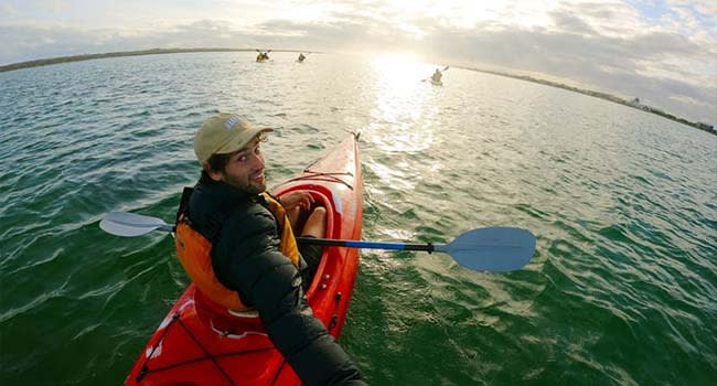 Swap crunches for kayaking