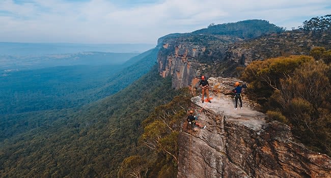 Abseiling