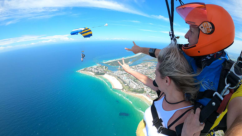 Tandem Skydiving Over the Beach, Up to 12,000ft - Gold Coast