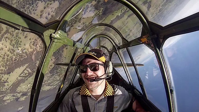 Aerobatic Adventure Flight in a Genuine World War 2 Warbird Plane - Sydney