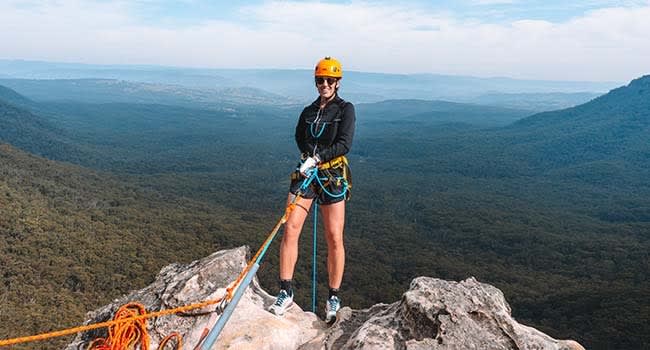 Abseiling