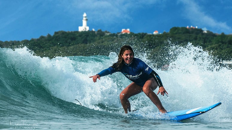 Private Surfing Lesson, 1.5 Hours - Byron Bay - For 2