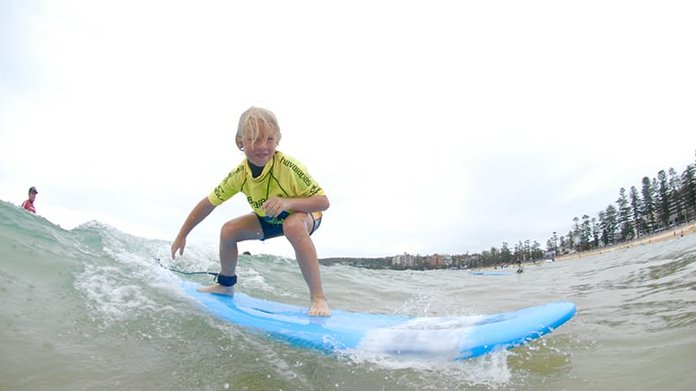 Group Surf Lessons, 3 x 1.5 Hour Lessons - Manly Beach