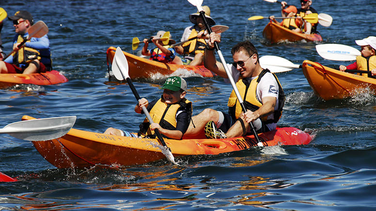 Double Kayak Hire, 4 Hours - Sydney Harbour, Manly