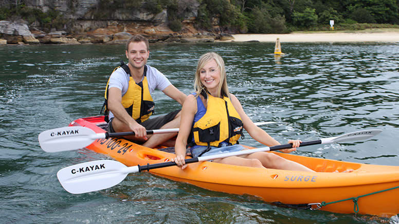 Double Kayak Hire, 4 Hours - Sydney Harbour, Manly