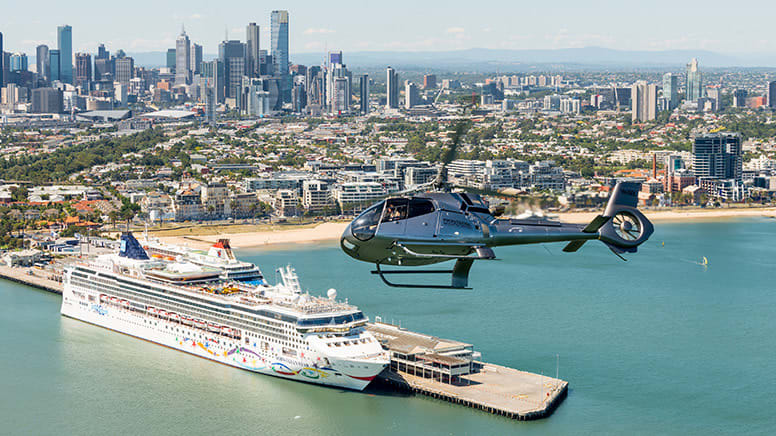 City and Bayside Private Helicopter Flight, 20 Minutes - Melbourne - For up to 5