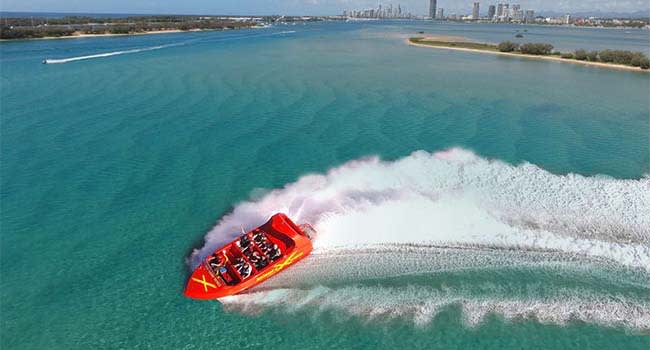 Jet Boat Ride, Central Surfers Paradise