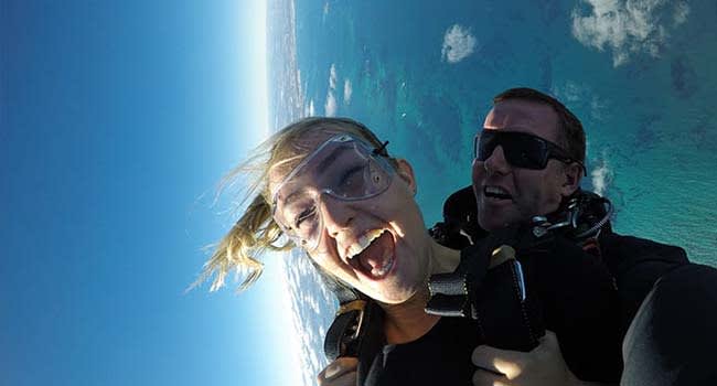 Tandem Skydive 15,000ft, Rottnest Island