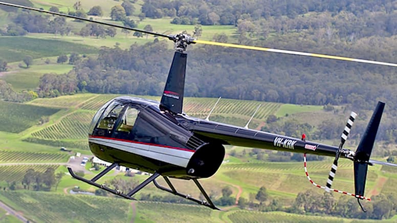 Private Helicopter Flight, Hunter Valley - For up to 3