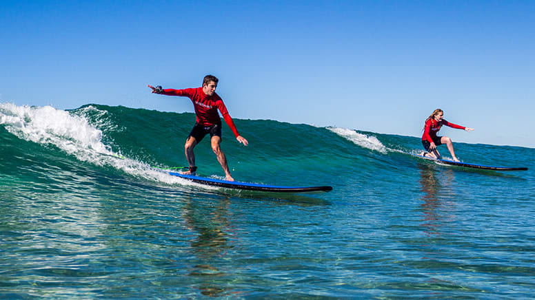 Group Surfing Lesson, 2 Hours - Coolangatta, Gold Coast - For 2