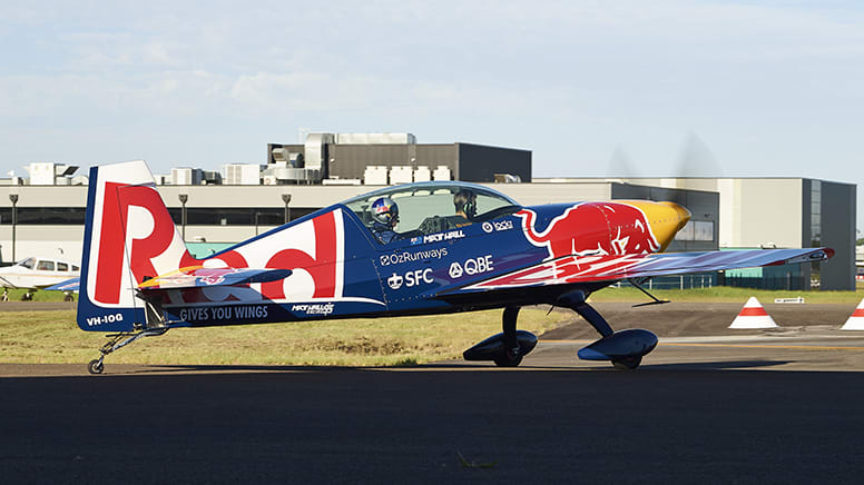 Air Race Experience in Matt Hall's 2 Seat Race Plane, 10 Minutes - Lake Macquarie Airport Newcastle