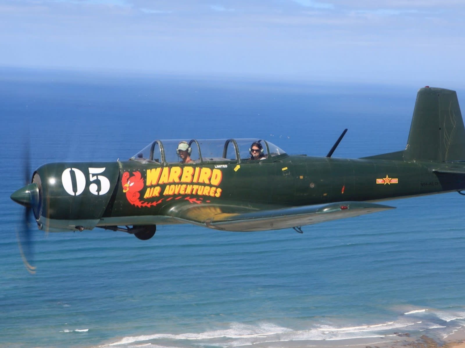 Aerobatic Warbird Flight, 15 minutes - Moorabbin, Melbourne