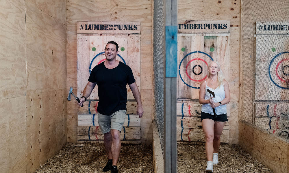 Axe Throwing Experience,1.5 Hours - Melbourne - For 2