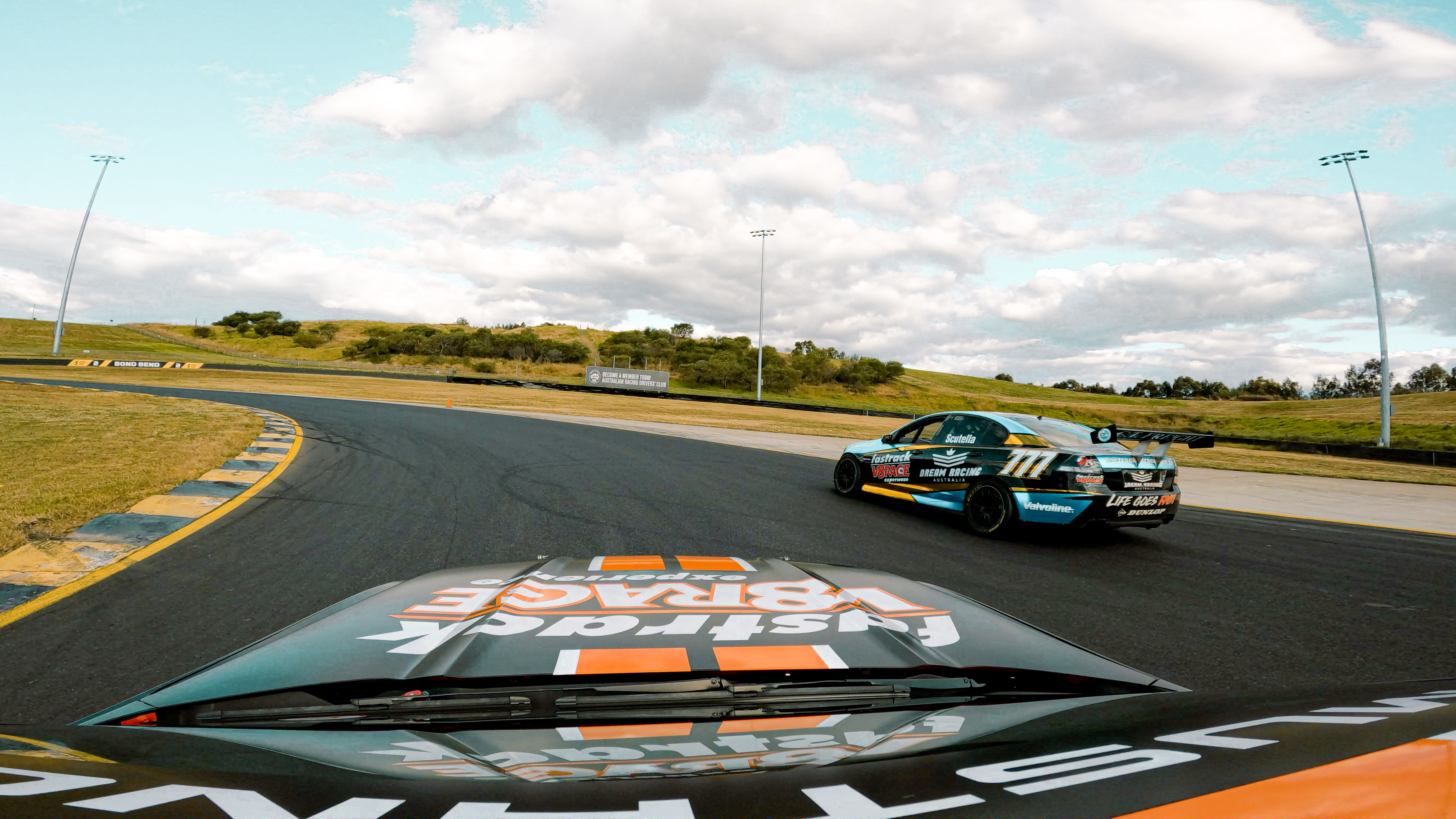 2 V8 Race Car Passenger Laps Barbagallo Raceway, Perth Adrenaline