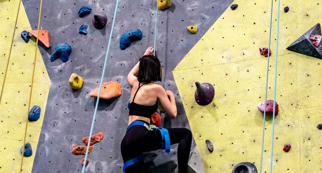 Reach new heights with Indoor Rock Climbing