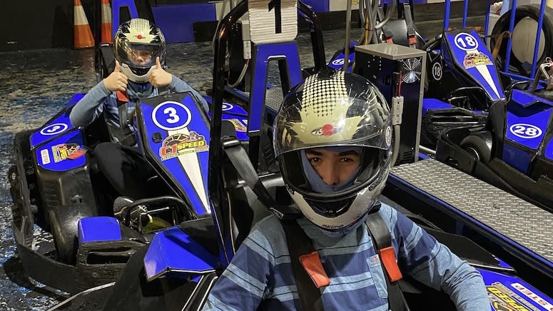 Junior Indoor Go Kart Racing, 16 Laps - South Coast