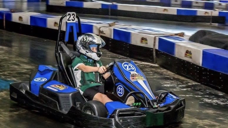 Junior Indoor Go Kart Racing, 16 Laps - South Coast