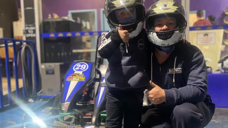 Junior Indoor Go Kart Racing, 16 Laps - South Coast