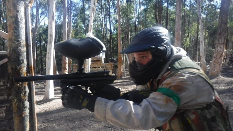 Paintball Half Day Game, 100 Paintballs - Appin, Sydney - For up to 15