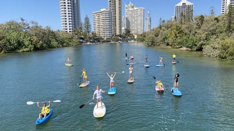 Stand Up Paddle Board, 1.5 Hour Private Lesson - Gold Coast