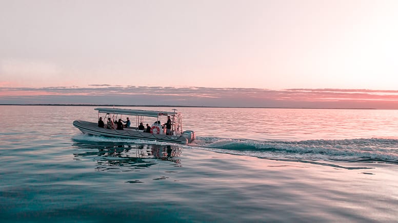 Kgari Fraser Island Sunset Adventure Cruise, 2 Hours - Hervey Bay