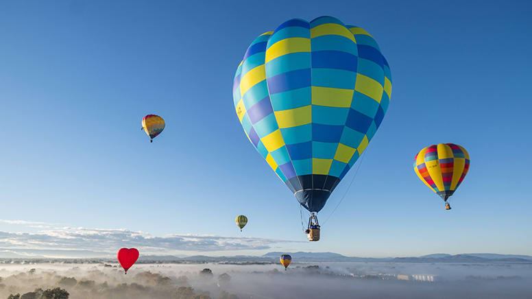 Sunrise Balloon Flight, 1 Hour - Mansfield, Melbourne