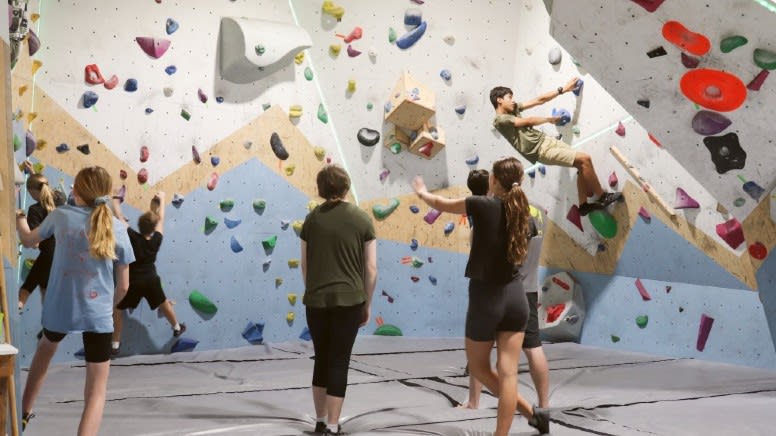 Indoor Rock Bouldering - Brisbane - For 2