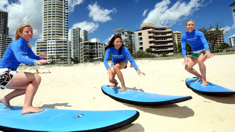 Learn to Surf, 2 Hours - Broadbeach, Gold Coast