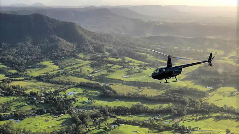 hunter valley helicopter tour