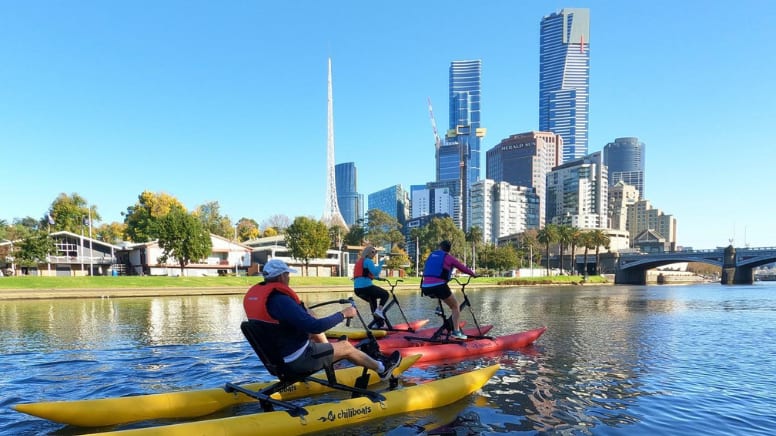Yarra River Waterbike Tour - 90 Minutes - Melbourne