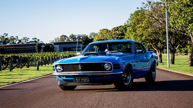 Chauffeured Drive in a 1970 Ford Mustang Fastback, 2 Hours - Perth