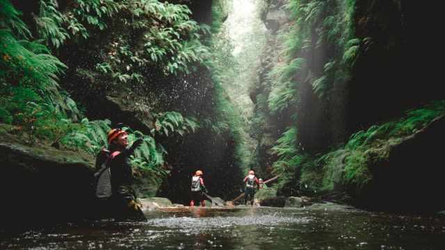 7. Canyoning in the Blue Mountains