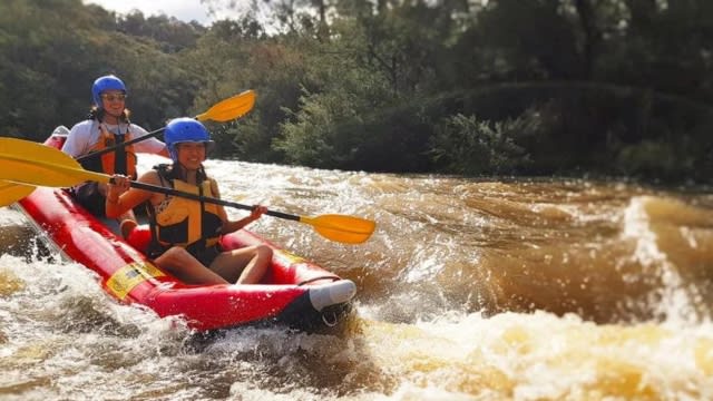 6. Whitewater Kayaking in Yarra River