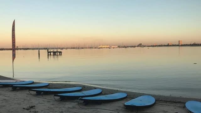 5. Stand Up Paddle Boarding in St Kilda