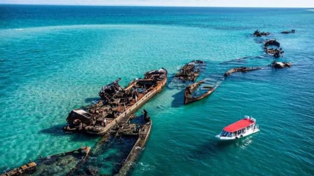 6. Snorkeling at Tangalooma Wrecks