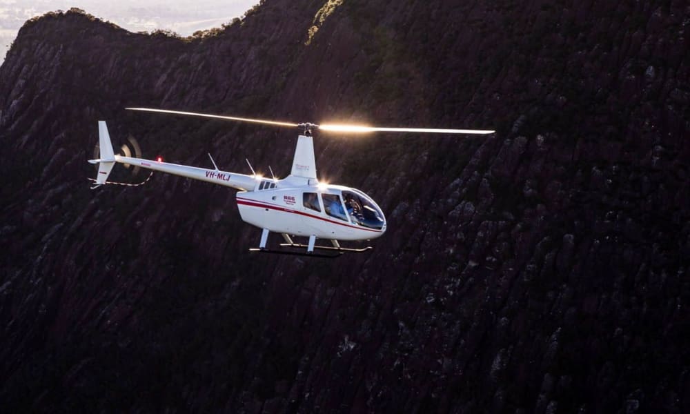 Glasshouse Mountains and Bribie Island Helicopter Ride - Sunshine Coast, Caloundra - For 2