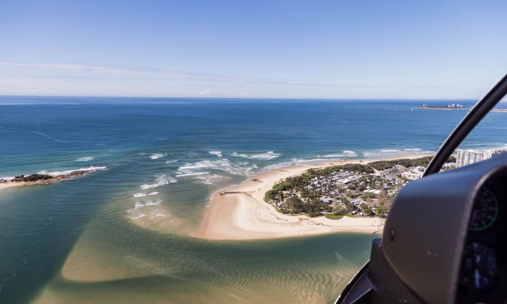 Coolum Beach Scenic Helicopter Ride - Caloundra, Sunshine Coast - For 2