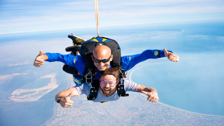 Tandem Skydive Over The Beach, Up to 15,000ft - Rockingham, Perth