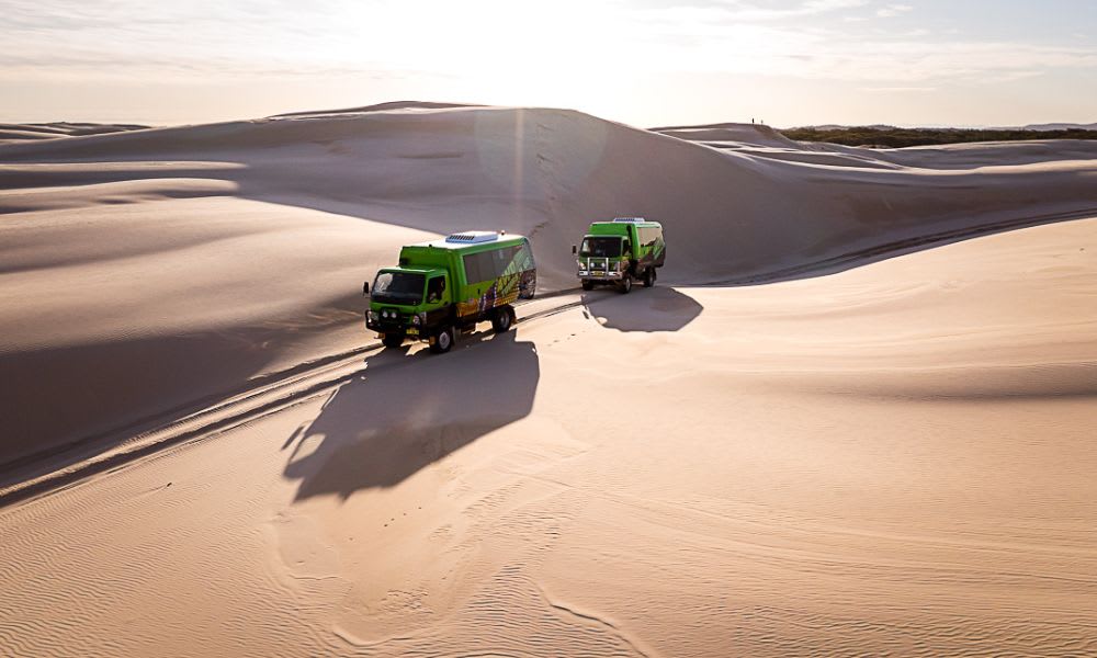 Sandboarding & 4WD Tour - Stockton Sands, Port Stephens