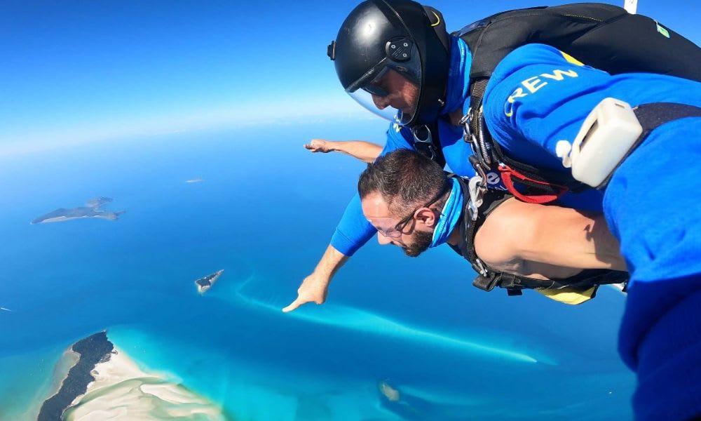 Tandem Skydive over Whitehaven Beach, Up To 15,000ft - Whitsundays