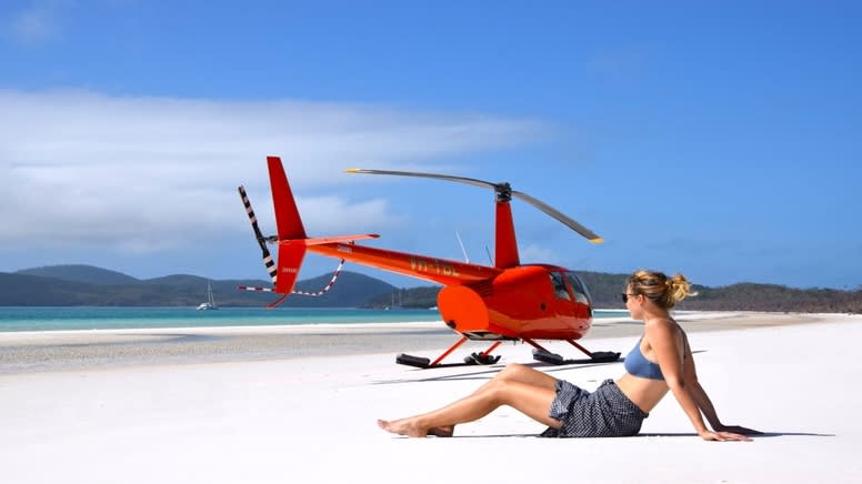 Private Helicopter Flight to Whitehaven Beach, 90 Minutes - Proserpine