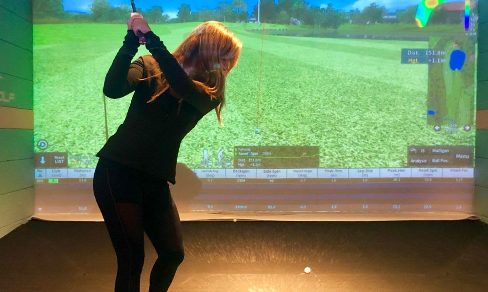 Indoor Golf Simulator, 2 Hours - Marion, Adelaide - For 4