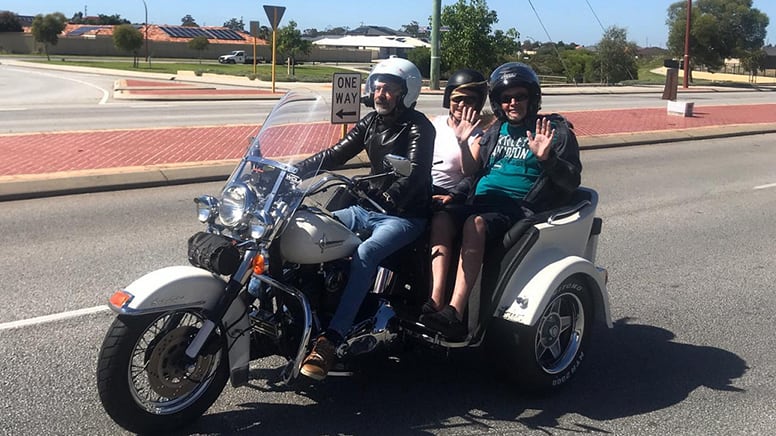 Harley Davidson Trike Tour, 1 Hour - Perth - For 2