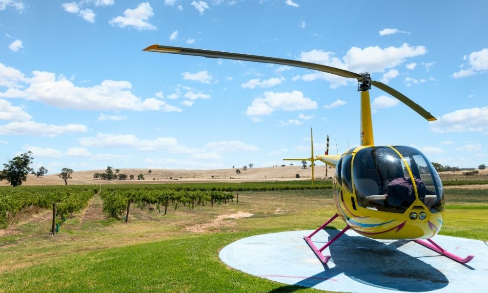 Scenic Helicopter Flight & Outback Pub Experience - Barossa Valley - For 2