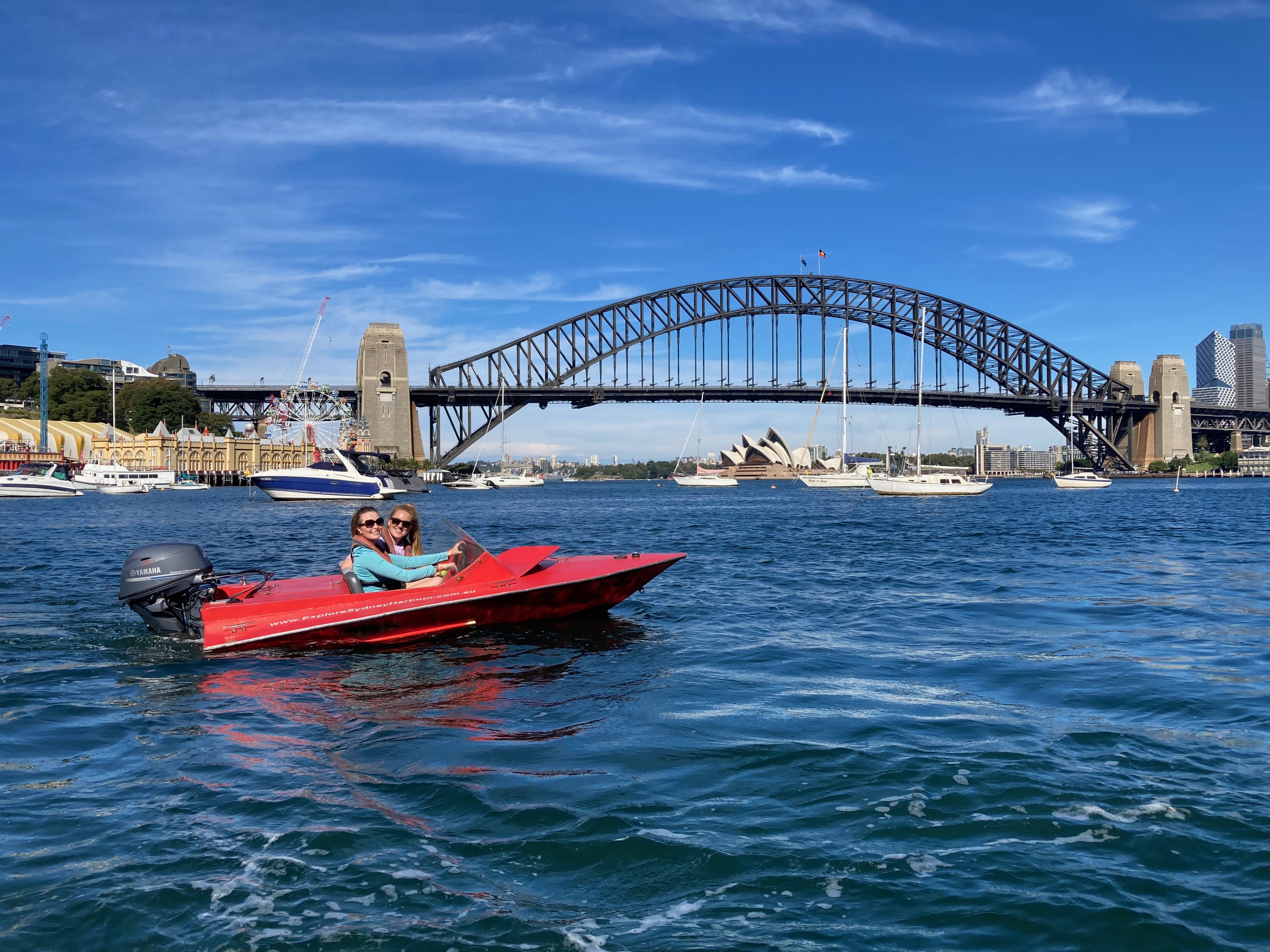 Self Drive Boat Tour, 75 Minutes - Sydney Harbour - For 2
